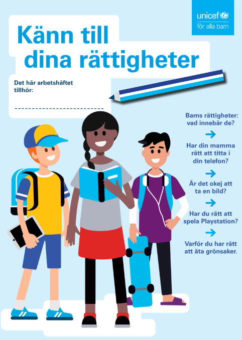 Beställ Skolmaterial - UNICEF Sverige